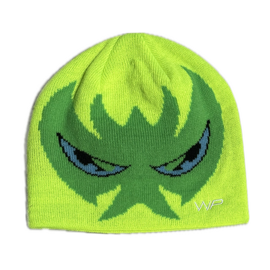 Green apple V2 beanie