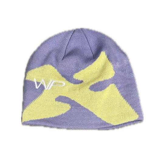 X’s no O’s Sweet violet beanie